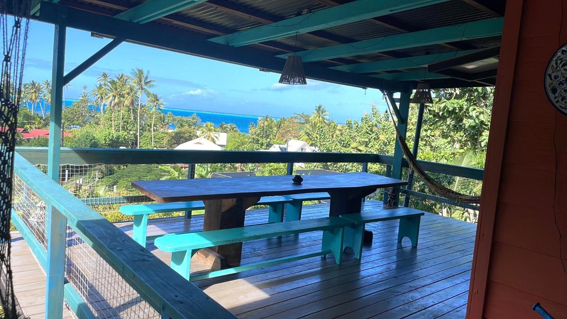 Apartamento Fare Mato Tahaa Patio  Exterior foto